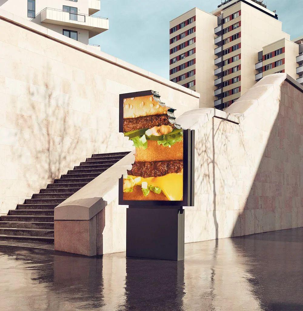 麦当劳创意户外广告 - 找广网