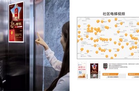 湖南衡阳香江·水岸新城社区梯内媒体电梯广告机
