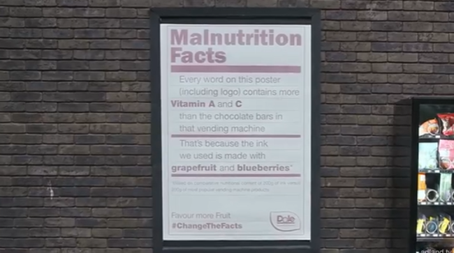 都乐：比垃圾食品更营养的海报