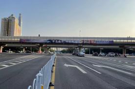 天津滨海新区南海路与泰达大街交叉口北侧城市天桥媒体喷绘/写真布