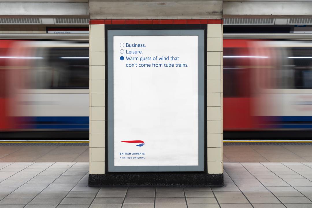 英国航空的旅行广告，今年最佳