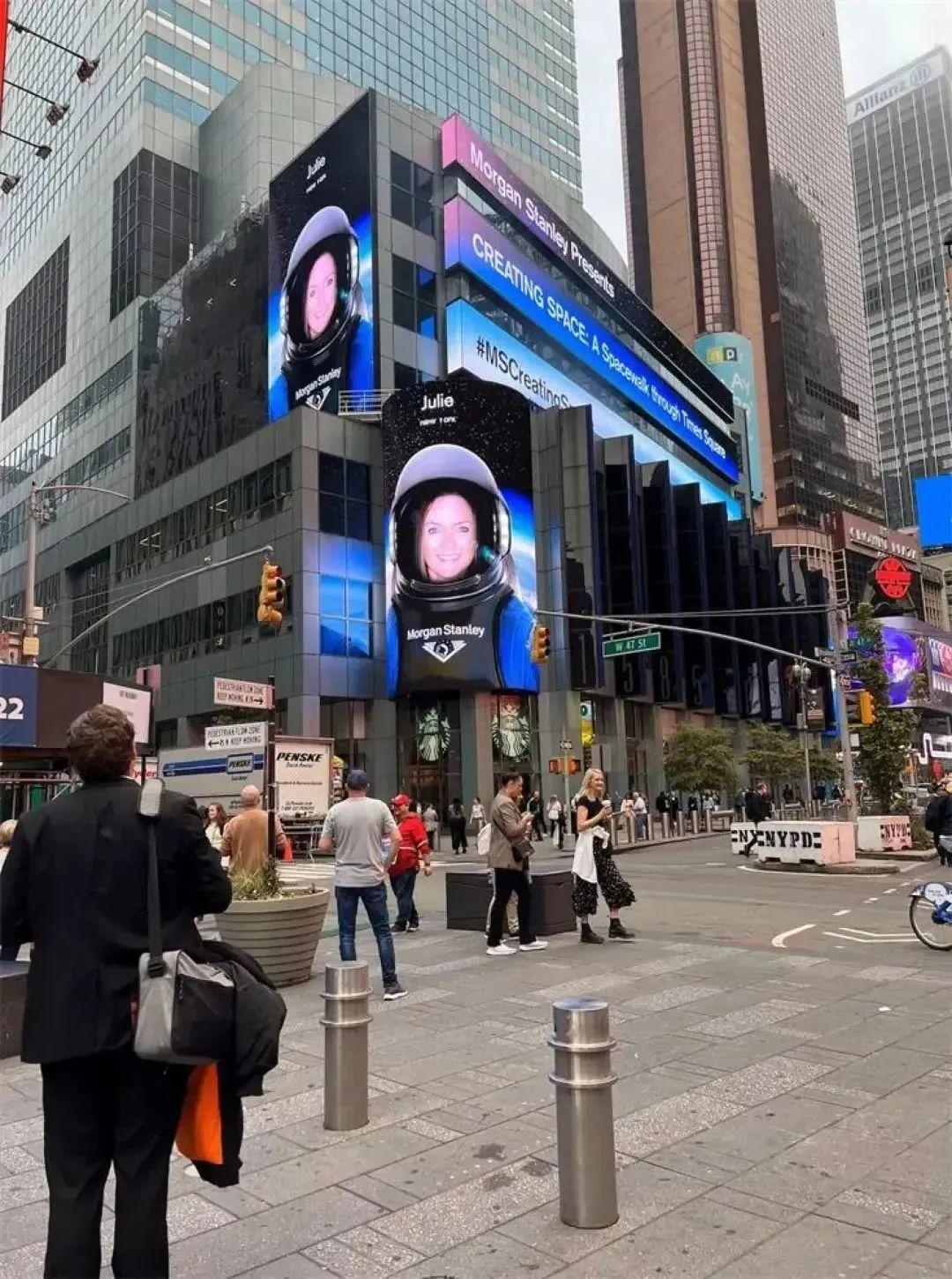 燃！纽约时代广场户外AR+LED交互 消费者都被卷入！