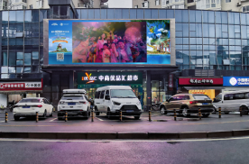 湖北武汉珞狮路狮城名居商超卖场LED屏