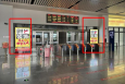 贵州凯里凯里南站检票口刷屏机火车高铁媒体智能终端
