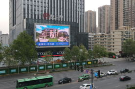 河南郑州中原区卡莱顿大酒店商超卖场LED屏