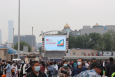 北京东城区北京火车站广场屏地标建筑媒体LED屏