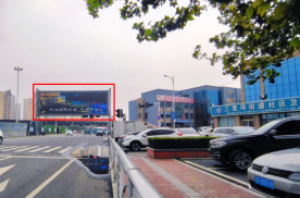 山东青岛胶州澳门路文化广场街边设施媒体LED屏