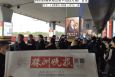 湖南株洲天元区高铁站出站口包柱灯箱火车高铁媒体灯箱