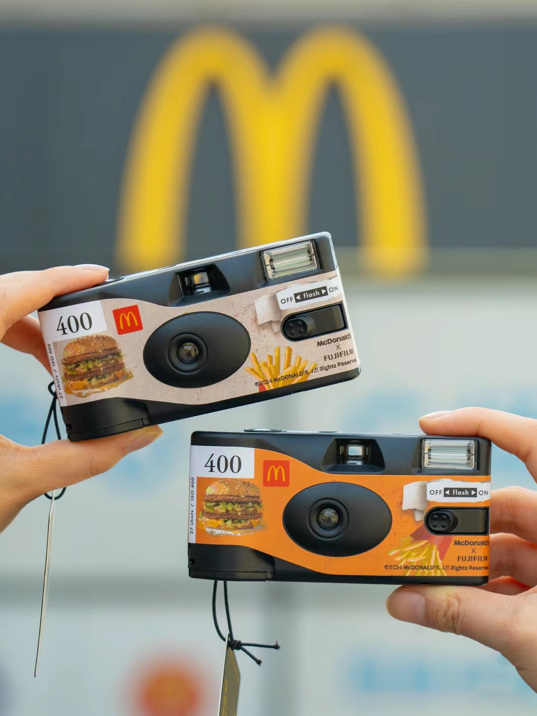 麦当劳携手富士推出胶卷相机，限量8000份！